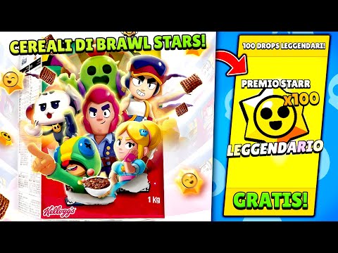 🥣 ARRIVANO i CEREALI di BRAWL STARS! ⭐ COME VINCERE 100 STARR DROP LEGGENDARI! | Brawl Stars ITA