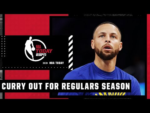 Woj: Warriors will keep Steph Curry OUT rest of the regular season | NBA Today video clip