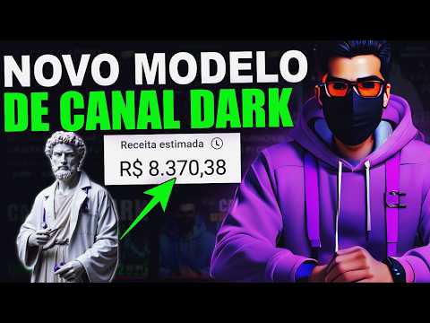 O NOVO ESTILO DE CANAL DARK NO YOUTUBE PARA GANHAR DINHEIRO COM NICHO DE SAÚDE