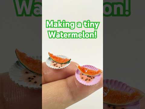 ミニチュアスイカ作ってみた!