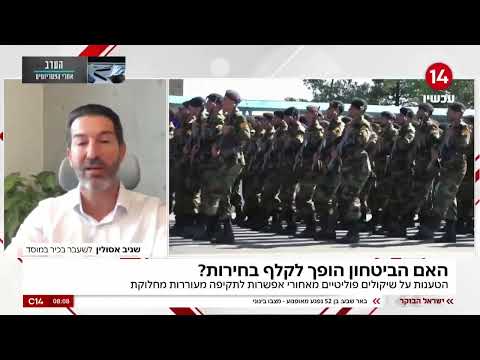 שגיב אסולין מבהיר: "ישראל תתקוף באיראן לפני הבחירות רק אם לא תהיה ברירה"