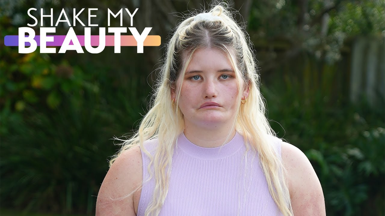 The model who can't smile - shake my beauty