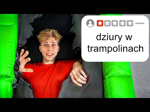TESTUJĘ 1-GWIAZDKOWE PARKI TRAMPOLIN...