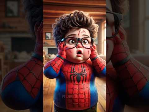 Mota Spiderman fas gaya chor police game me #Shorts