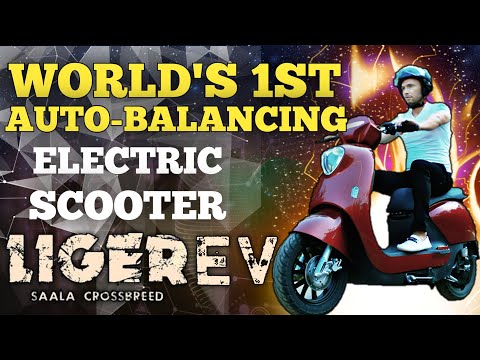 Liger X - World's First Auto Balancing Electric Scooter | Liger Mobility | Electric Vehicles India