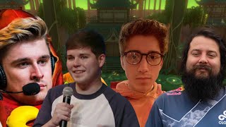 Ludwig, Clint Stevens, Mango, and Connor blow each other up (Pummel Party)