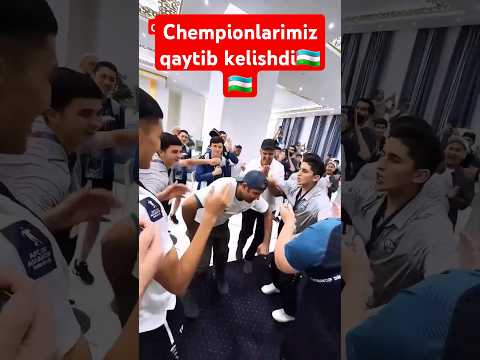 Chempionlarimiz qaytib kelishdi 🇺🇿🇺🇿#abduqodirhusanov #husanov #abbos #reels #shorts #rek #trending