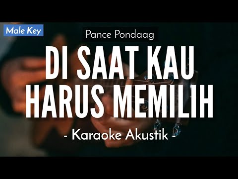 Disaat kau Harus memilih (Karaoke Akustik) – Pance Pondaag (Felix Karaoke Version)