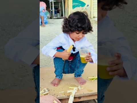 juice nikalne ka natural tarika😂🤣 #funny #babache12555