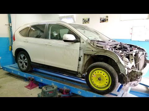 HONDA CR-V.   Обзор повреждений.