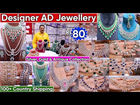 Premium Exclusive Designer Bridal AD Jewellery & Accessories Collection 2024 | designer jewellery