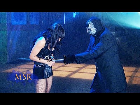 HALLOWEEN HORROR! SWORD RIGHT THROUGH THE GUT!