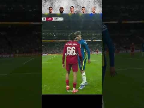 Eye contact in football 😮‍💨