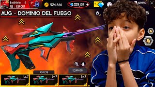 TE REGALO TODAS LAS SKINS DE LA INCUBADORA LEGENDARIA de FREE FIRE AUG DOMINIO DEL FUEGO #freefire