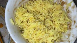 Sainsbury's Chicken Jalfrezi and rice