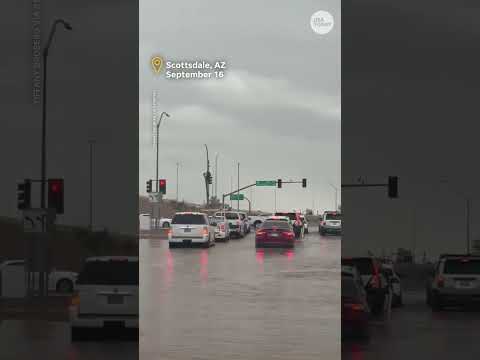 Arizona slammed by torrential rain and dangerous flash flooding