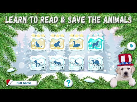 LEARN TO READ PHONICS ABC AND SAVE THE ANIMALS (WOLF, HARE, GOAT, LYNX, DEER, BOAR, BEAR)