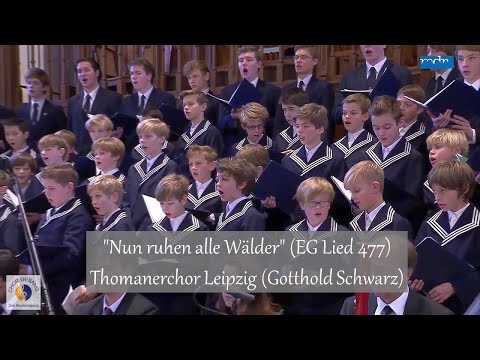 Thomanerchor Leipzig | "Nun ruhen alle Wälder" EG Lied 477 | Trauerfeier für Kurt Masur (2016)