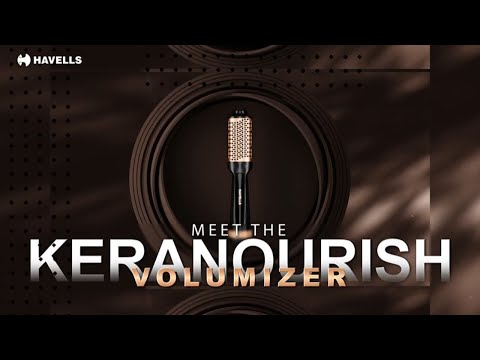 Havells KeraNourish Hair Brush | Take Charge Of Your Look
