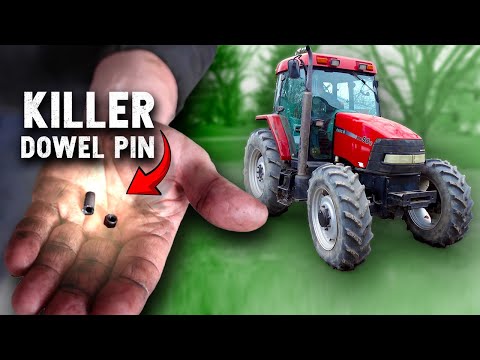 PTO Killer Dowel Pin Takes out Kevin's Case IH MX90C Tractor