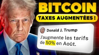BITCOIN : ATTENTION À LA FED ET AUX TAXES DE TRUMP !