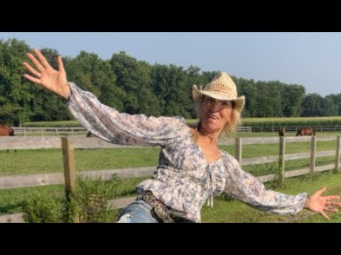 Selling upcycled thrifted cowgirl fairy cosplay Live tractor parade today 10am ish & HORSES