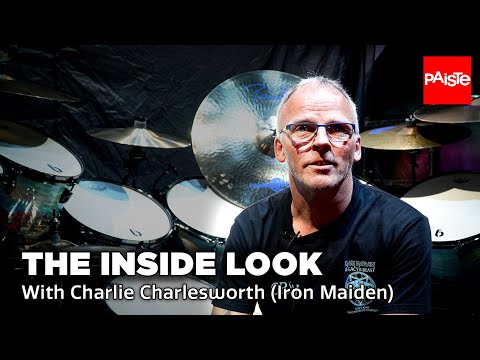 PAISTE CYMBALS - THE INSIDE LOOK - Charlie Charlesworth (Drum tech for Iron Maiden's Nicko McBrain)