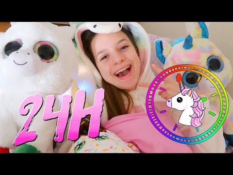 24H UNICORN 🦄 VIVRE ET MANGER LICORNE PENDANT 24 HEURES / Lévanah&Family