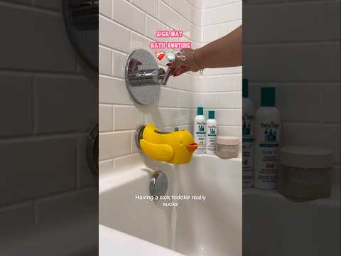 Sick day bath routine ❤️‍🩹🛁🫧