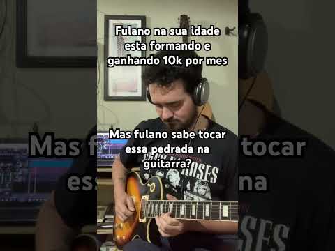 Eae ele sabe ? #guitar #musica #guitarmeme #gunsnroses #guitarra #guitarrista #rock #humorbr