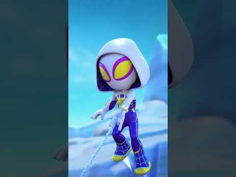 ¡Rescatando un pingüino! 🐧 | MARVEL SPIDEY Y SU SUPEREQUIPO | @DisneyJuniorES