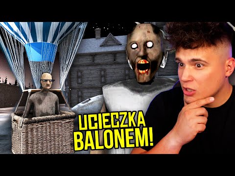 GRANNY MA LATAJĄCY BALON! 🎈| GRANNY 3 *NOWY ENDING*