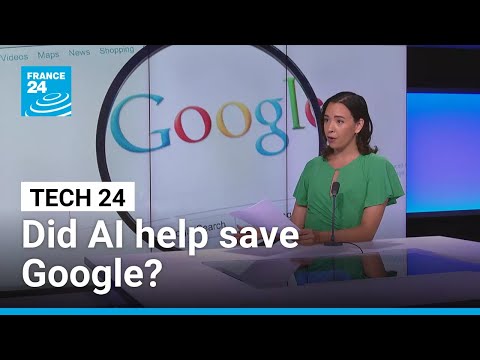 Artificial intelligence saves tech giant Google from divest order... for now • FRANCE 24 English