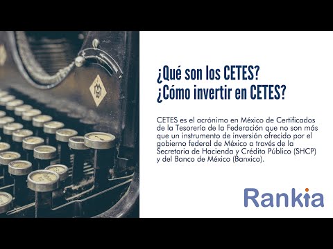 Cetes Qu Son Y C Mo Invertir Rankia