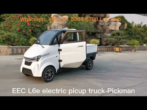 Electric cargo vehicle EEC L7e commercial vehicle