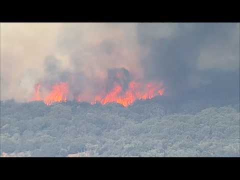 <strong>LIVE</strong>: Aerial video shows Ross <strong>Fire</strong> damage
