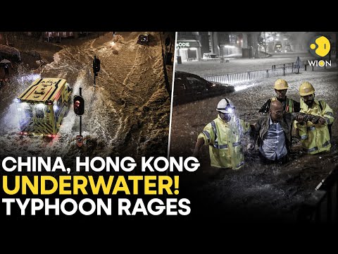 Typhoon Wipha LIVE: Hong Kong On HIGH Alert | China Underwater, Vietnam Prepares For Impact | WION