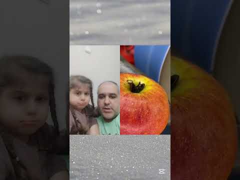 Elmanın içine kaçtı