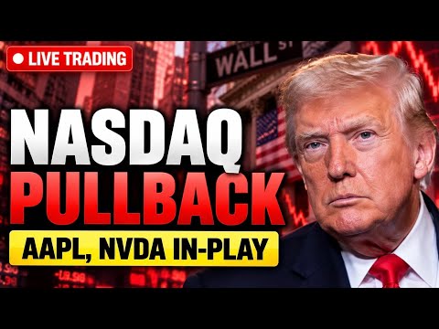 Tech <strong>Stocks</strong> Pullback 🚨 FOMC Minutes, Trump Headlines | Live Trading Stock <strong>Market</strong> <strong>Today</strong> $NVDA $SPCX