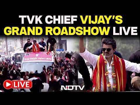 Vijay LIVE | Vijay Roadshow LIVE | Vijay Roadshow In Tamil Nadu LIVE | Vijay Campaigns In Tamil Nadu