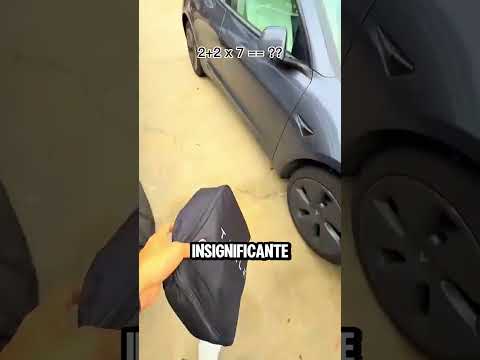 Il segreto nascosto dietro la Tesla 😱 #shorts #virale #perte