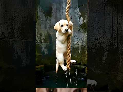 Drain me Dogs ki Bachhe Girigeya 🐕🙏 #dog video #cute Dog #cute Puppy #puppy #animals #youtubeshorts