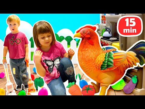 Kapuki Kids Kompilation - Spielzeug Videos für Kinder auf Deutsch. Spielspaß mit den Kindern