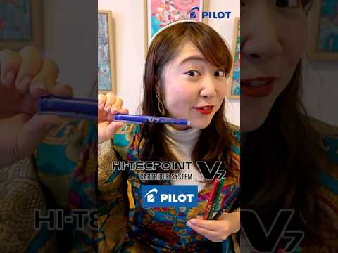 Amazingly😳 Smooth Pilot V7 cartridge Pen✒️ Get the best result with #PilotPens🥰 #shorts