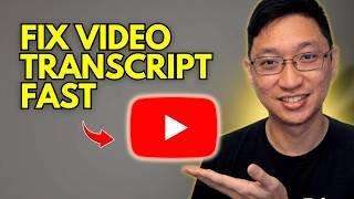How To Edit YouTube Subtitle or Transcription