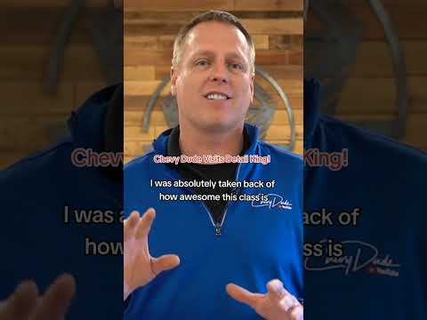 @ChevyDude visits Detail King!  #automobile #autodetailers #chevy  #detailingexperts