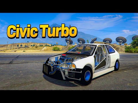 Gastamos Mis Ultimos 500K Alterando Un Honda Civic Gta Rp