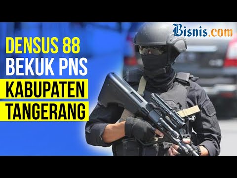 Densus 88 Tangkap PNS Dinas Pertanian Kabupaten Tangerang