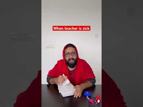 Sick teacher 🤧 #teacher #school #shorts #comedy #malayalam #gokulraj