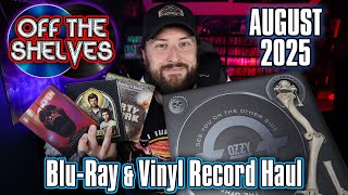 Off The Shelves - August 2025 | Blu-Ray & Vinyl Record Haul